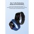 Zw32 Smart Watch 1 85 inch HD Screen Heart Rate Blood Oxygen Body Temperature Monitoring Fitness Bracelet Gold