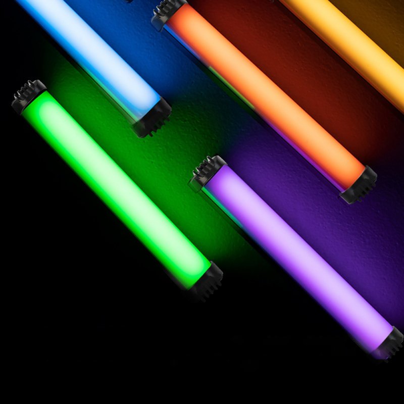RGB LED Light Wand 2700-7500K Magnet Photography Mini Handheld LED Light Stick For Video Vlog Fill Light 