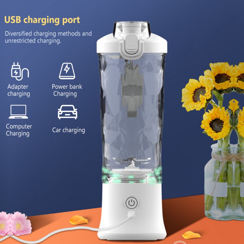 150w Portable Mini Juicers with a Strap USB Charging 18000-20000r/Min Electric Fruit Blender 
