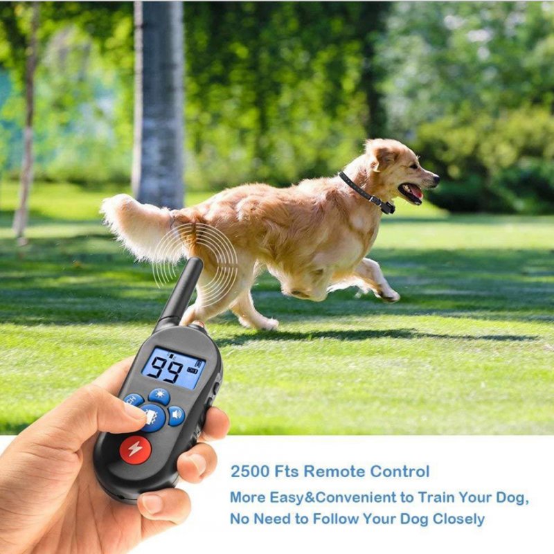 Dog Training Device Barking Stopper Electric Shock Vibration Warning Electric Collar Anti Barking Device 