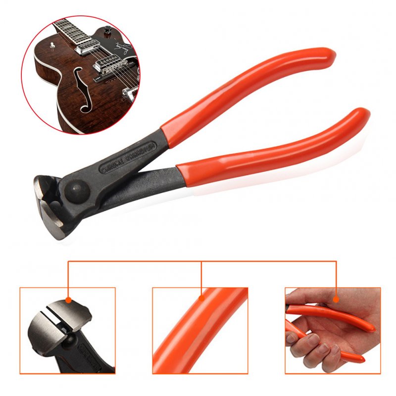 7 Inch Professional Guitar Fret Wire End Cutter Nipper Puller Plier String Scissors 