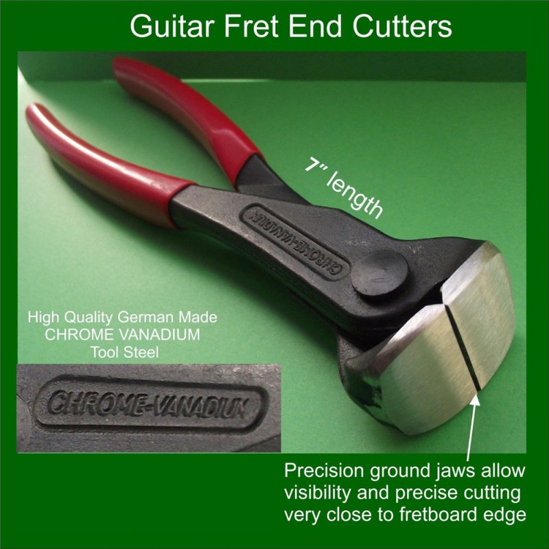 7 Inch Professional Guitar Fret Wire End Cutter Nipper Puller Plier String Scissors 