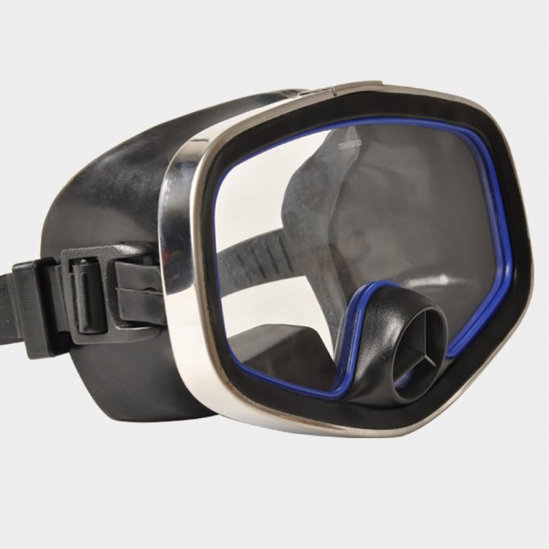 Diving Mask Professional Nose Valve Big Frame Snorkeling Diving Goggle Wide View Swimming Snorkeling Valve Mirror 