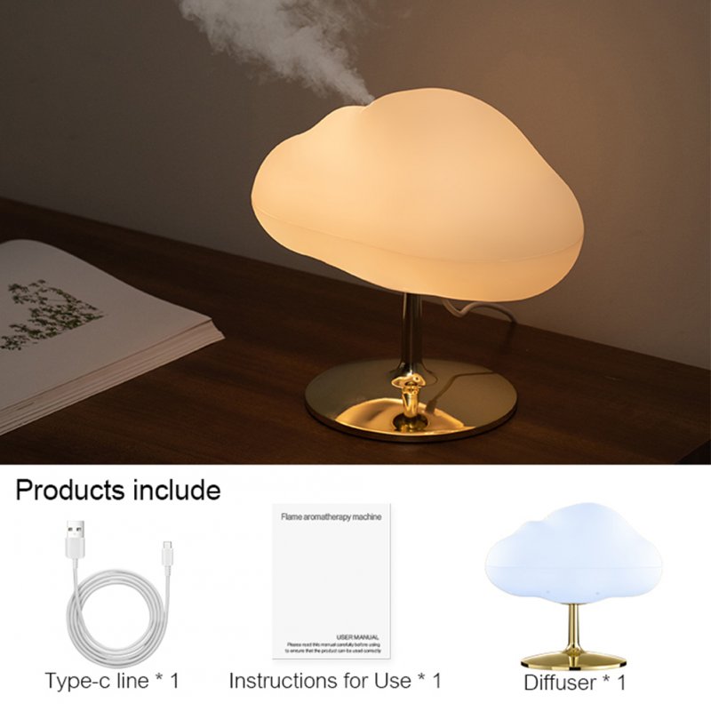 270ml Cartoon Cloud Automatic Aroma Essential Oil Diffuser Air Humidifier 