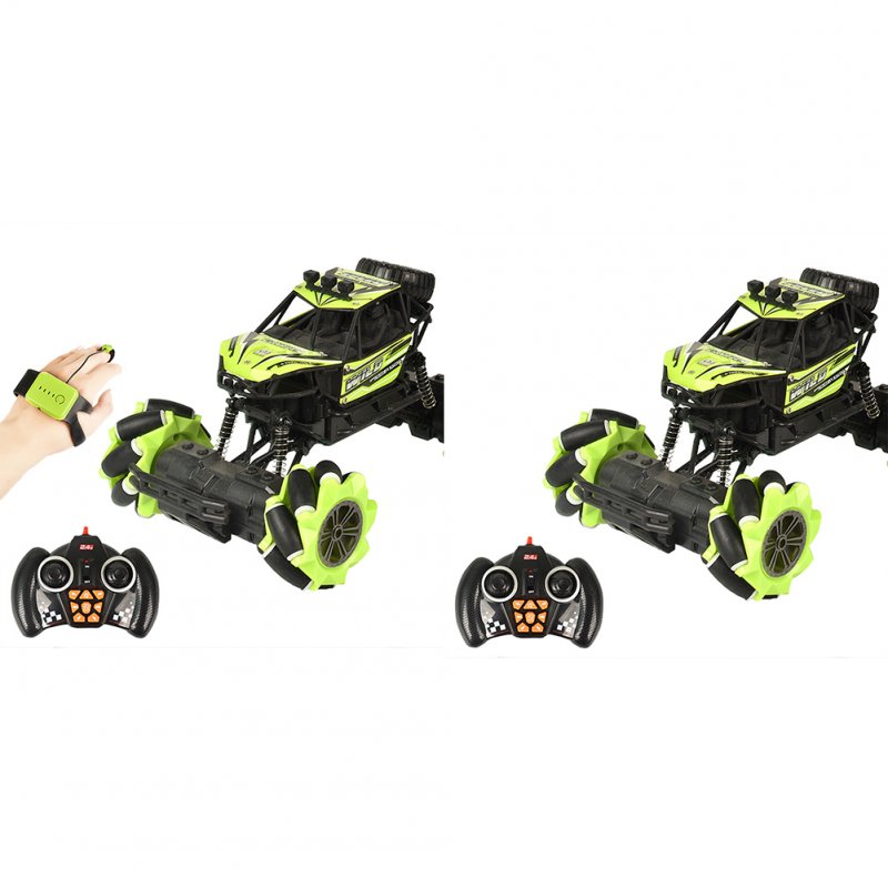 2.4G Remote Control Climbing Car 12ch Dual Control Watch Gravity Sensing RC Drift Off-Road Vehicle Model with Watch