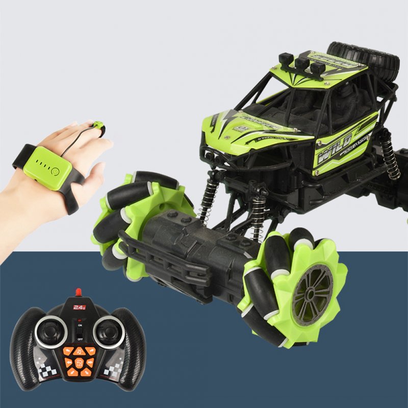 2.4G Remote Control Climbing Car 12ch Dual Control Watch Gravity Sensing RC Drift Off-Road Vehicle Model with Watch