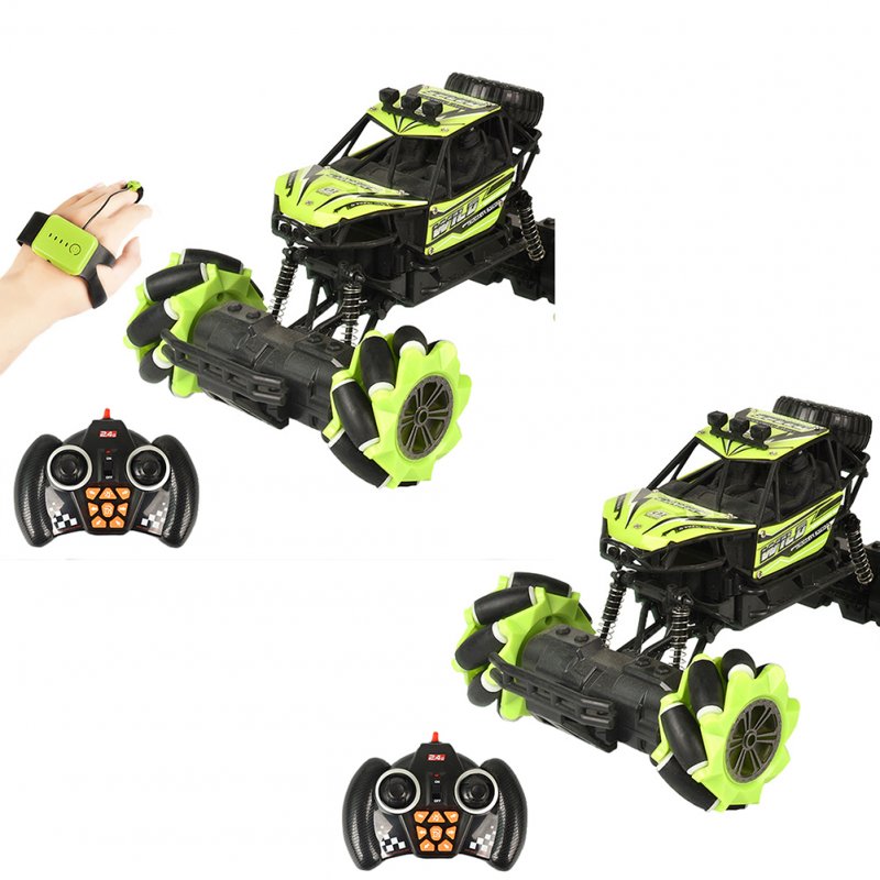 2.4G Remote Control Climbing Car 12ch Dual Control Watch Gravity Sensing RC Drift Off-Road Vehicle Model with Watch