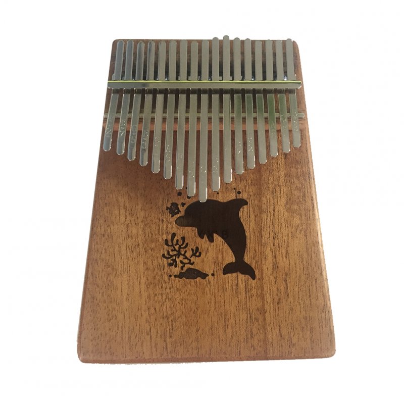 17 Keys Kalimba Portable Thumb Piano Mahogany Body Solid Wood Musical Instrument Delicate Mbira  17 keys