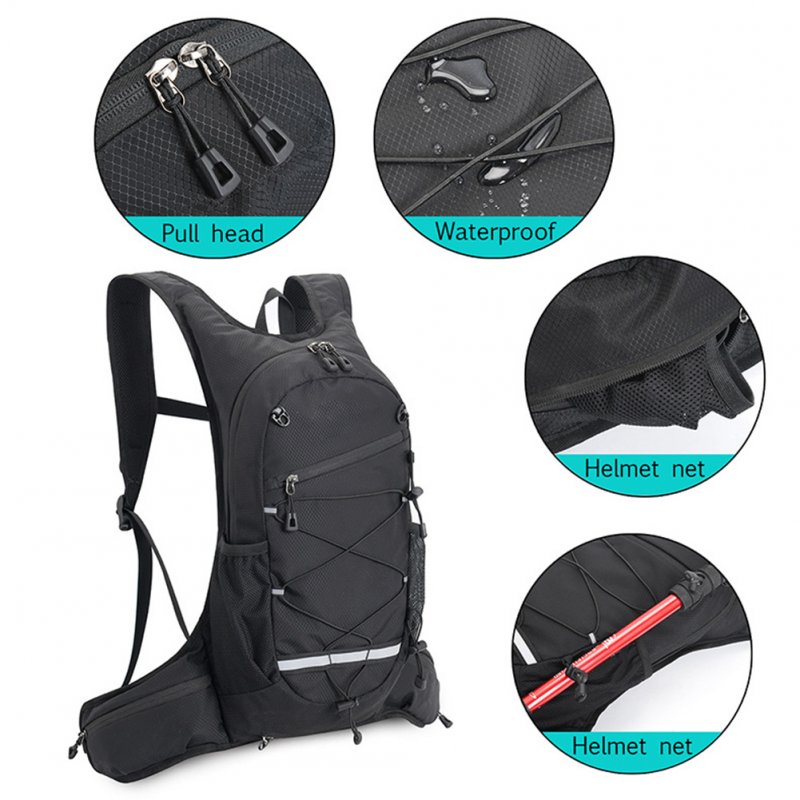 Outdoor Sports Hydration Backpack with Water Bag Waterproof Large-Capacity Cycling Bag Climbing Pouch 