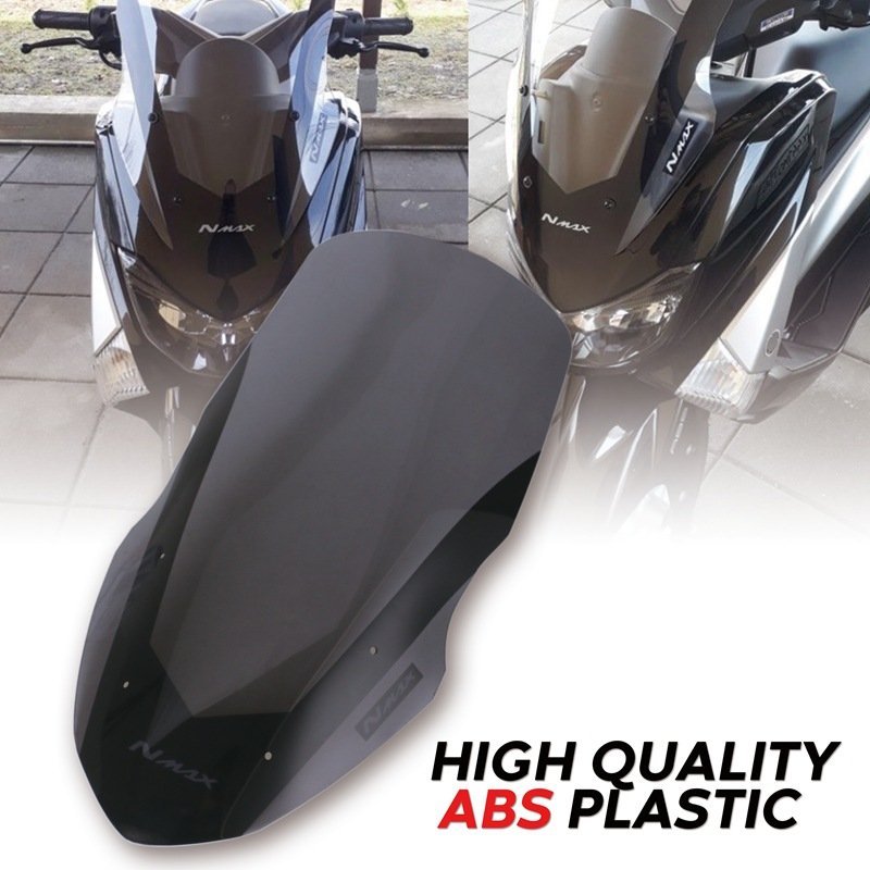 Motorcycle Windshield heighten Windscreen For Yamaha NMAX155 NMAXL125 16-18 Motorcycle front wind deflector 