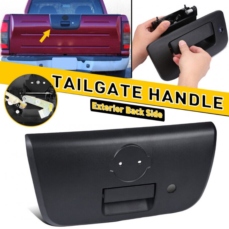 90606-8z400 Liftgate Handle Replaces 906069z400 Ni1915102 Rear Liftgate Latch Handle Bezel Cover for 2002-2003 Frontier