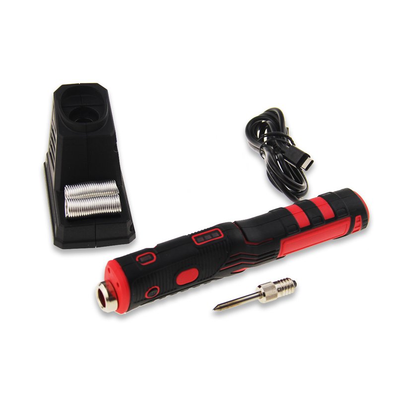 1800mah Wireless Soldering Iron Rechargeable Portable Soldering Tool Outdoor Electronic Repair Standard without adapter