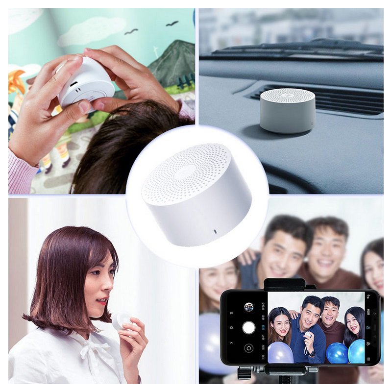 Cute Portable Mini Voice Control Bluetooth Speaker with Phone Function 