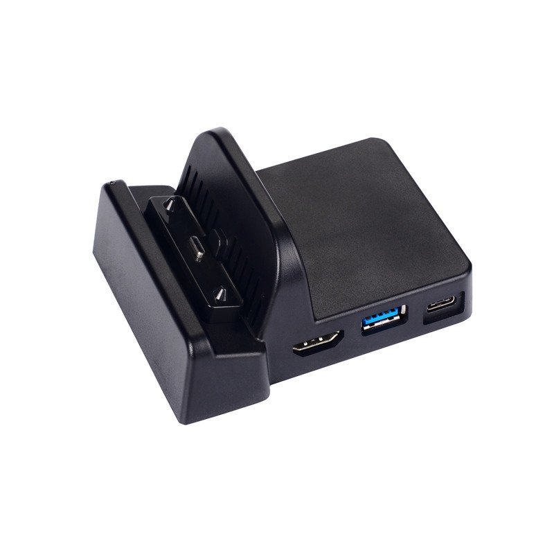Portable Replacement Dock Case Cooling Base DIY Modified Mini Video Game Console Charging Dock 