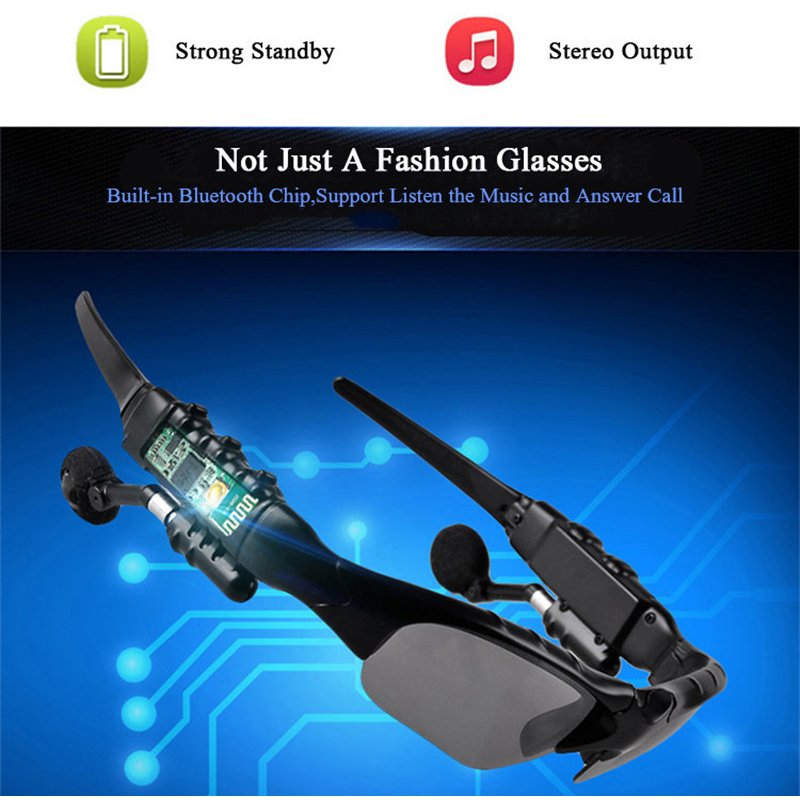 Bluetooth Glasses Sport Stereo Wireless Bluetooth 4.1 Headset Telephone Driving Sunglasses/mp3 Riding Eyes Glasses 