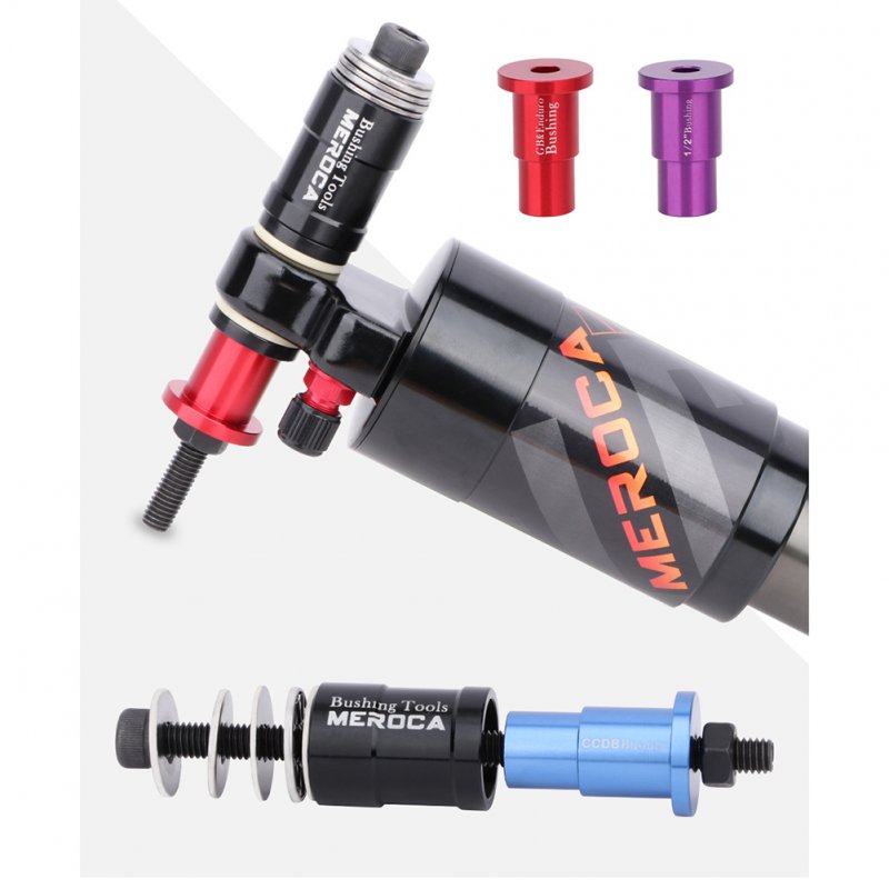 Bushing Removal Tool Aluminum Alloy Bushing Press-in Installation Bicycle Bike Shock Absorber Removal Wrench 