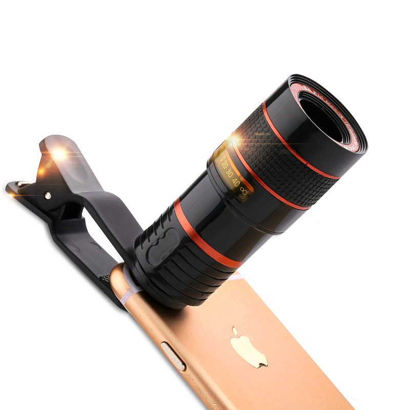 8X Telephoto Mobile Phone Lens Zoom Telephoto High Definition No Vignetting Mobile Phone External Lens 