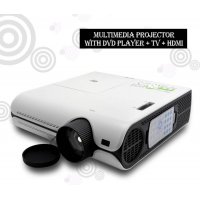 Multimedia Projector with DVD Player + TV + HDMI 