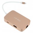 MINIX NEO C Type-C Multiport Adapter (Gold)