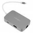 MINIX NEO C Type-C Multiport Adapter (Gray)