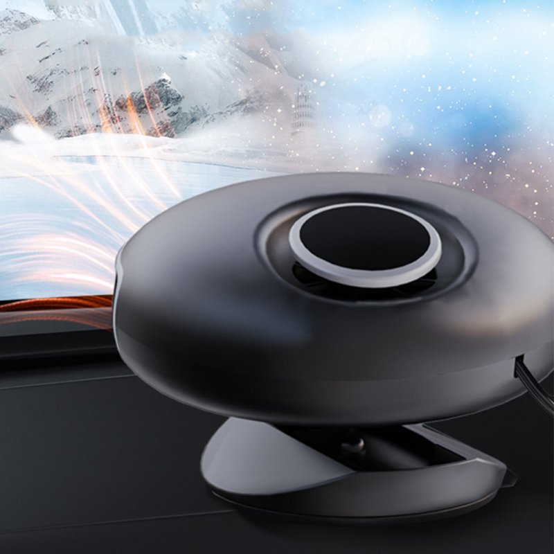 12V 150W Car Heater 360° Rotatable Heater Auto Defogger Plugs Into Cigarette Lighter Windshield Defroster Demister 