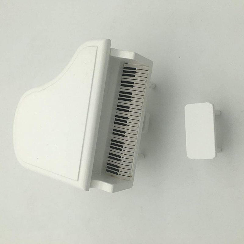 Miniature Mini Piano 1:12 Furniture With Chair For Dollhouse 