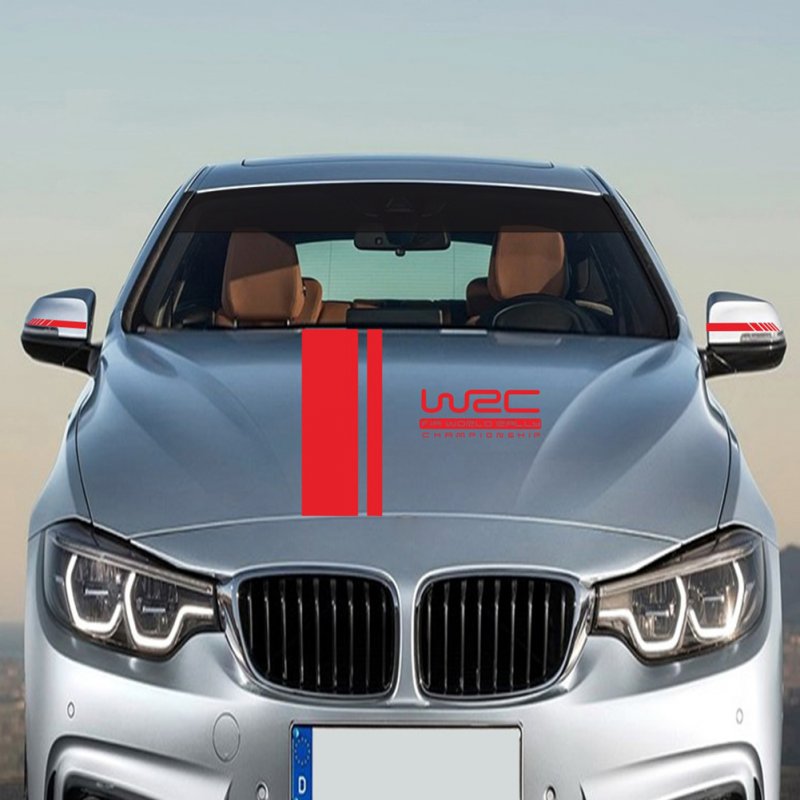 Car Decals Auto Sticker For Machine Cover  Rearview Mirror Windshield Film 