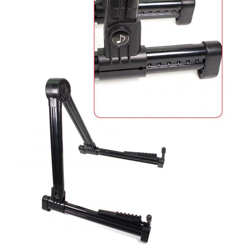 Adjustable Electric Guitar Holder Bracket Upright A-frame Instrument Stand for Acoustic Guitar Ukulele Bass Violin 