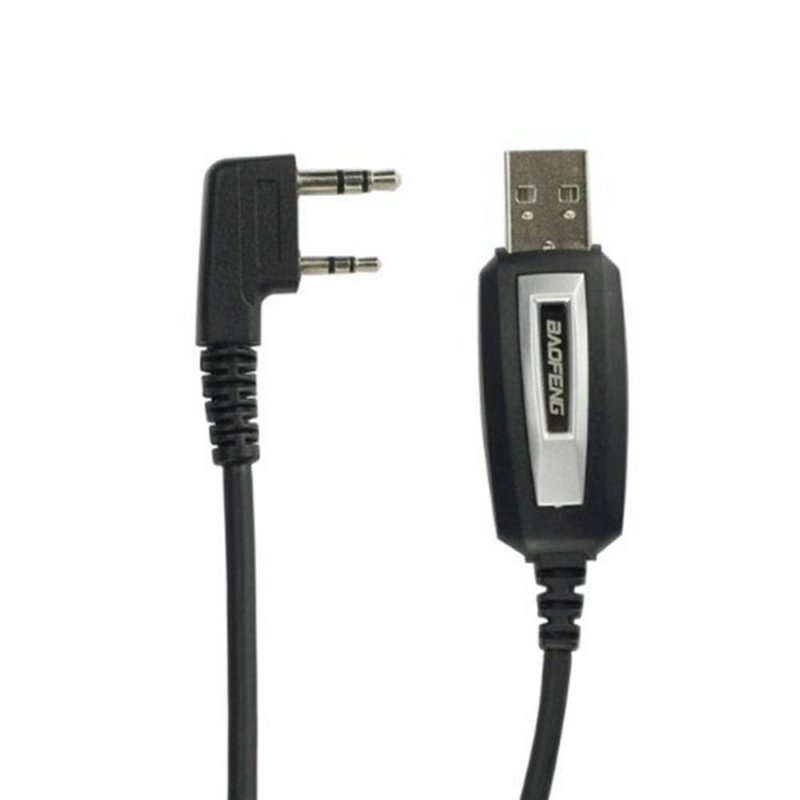Baofeng USB Programming Cable Accessory for UV-5R/5RA/5R Plus/5RE, UV3R Plus, BF-888S with Driver CD