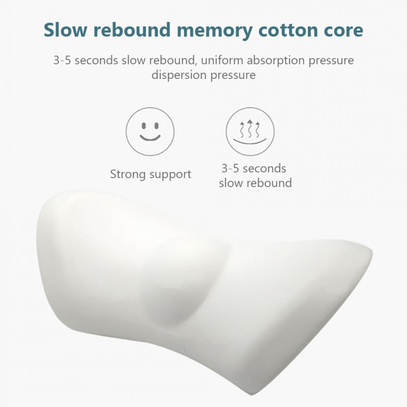 Lumbar Support Pillow Memory Foam Low Back Pain Relief Ergonomic line For Car Seat Office Chair Recliner Bed 