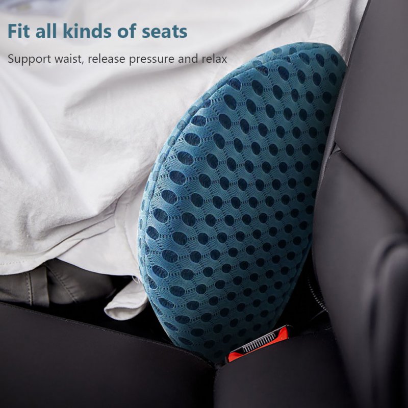 Lumbar Support Pillow Memory Foam Low Back Pain Relief Ergonomic line For Car Seat Office Chair Recliner Bed 