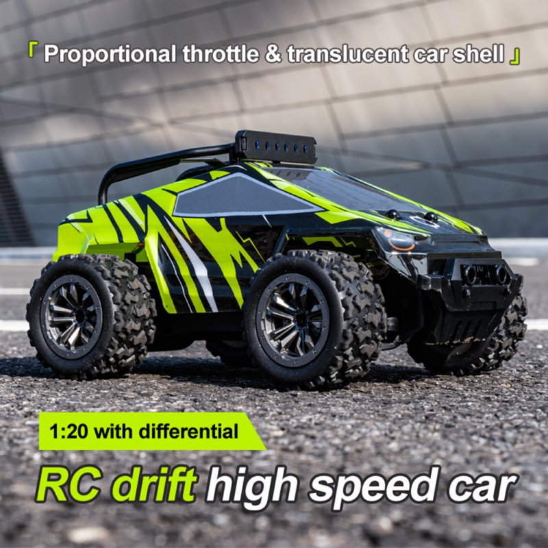 1:20 RC High Speed Car Off-Road Drift Electric Racing Car 2.4g Children's Remote Control Car Toy