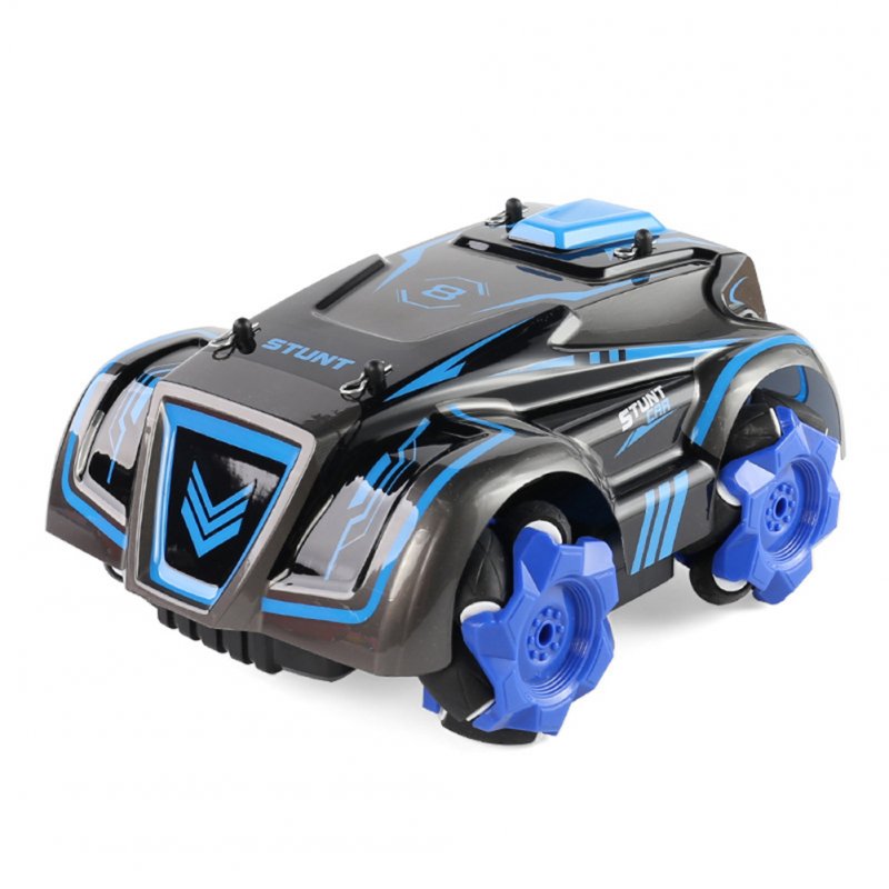 2.4G Remote Control Stunt Car with Music Light 360 Degree Rotation Drift Vehicle Toys 
