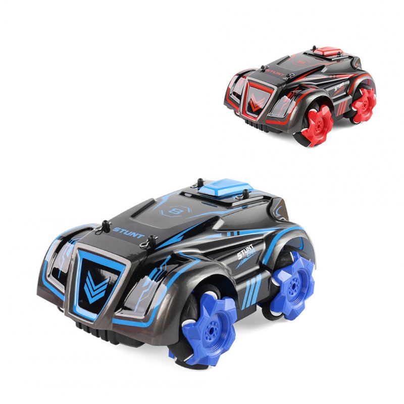 2.4G Remote Control Stunt Car with Music Light 360 Degree Rotation Drift Vehicle Toys 