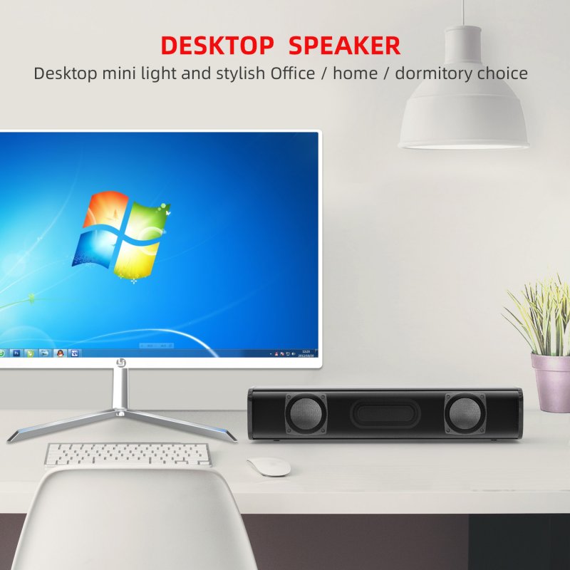 Q2 HD Sound Speaker Portable Wired Loudspeaker for Phone Computer TV 