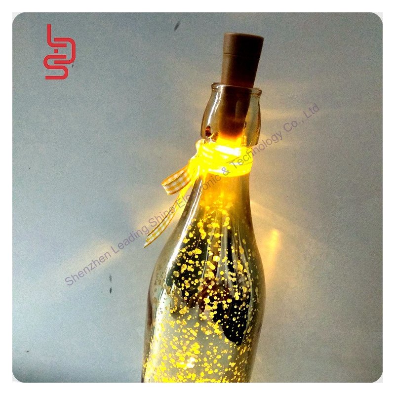 6PCS LED Cork Light Fairy Garland Bottle Stopper for Wedding Christmas New Year Holiday Decor
