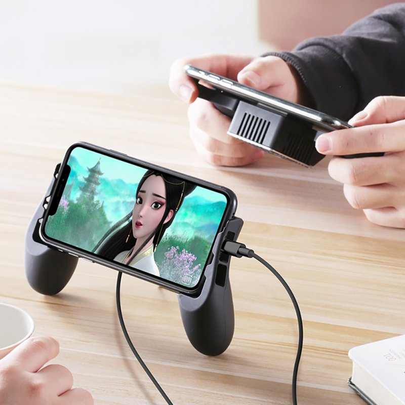 Mobile Game Controller Trigger Semiconductor Mute Mobile Phone Radiator Gaming Grip Auxiliary Gamepad 