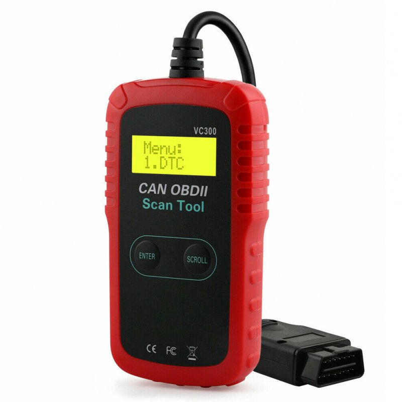 Vc300 Car Obd2 Diagnostic Scanner Automotive Engine Light Code Reader Obd Check Engine Diagnostic Tool 
