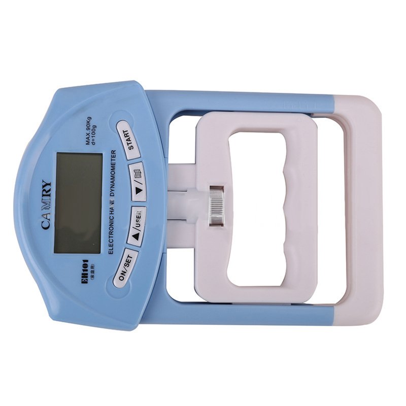 Electronic Hand Grip Strength Meter with Batteries Adjustable Led Digital Screen Display Test Equipment 