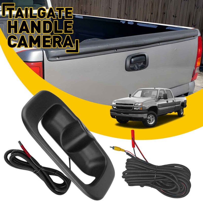Tailgate Handle Backup Camera Replacement 15228539 Rear Handle Reversing Backing Camera Tailgate Kit 