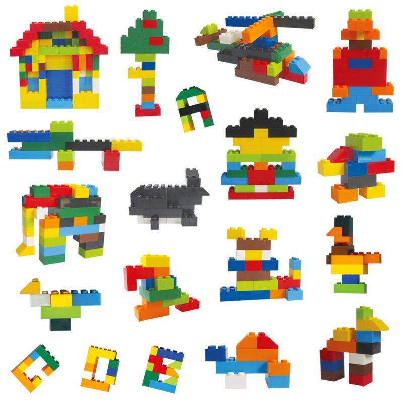 250pcs Building Blocks for Toddlers Small Particles Assembled Building Block Toys Kids