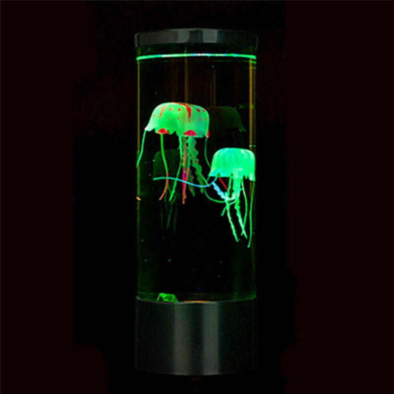 Led Jellyfish Lamp Usb Charging Aquarium Tank Color Changing Usb Night Light 