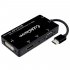 cabledeconn HDMI Splitter HDMI to VGA DVI Audio Video Cable Multiport Adapter 4 in 1 Converter for PS3 HDTV Laptop