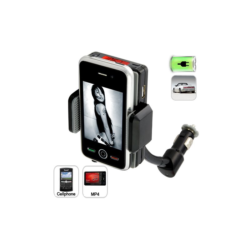 Cellphone and Media Player Car Charger