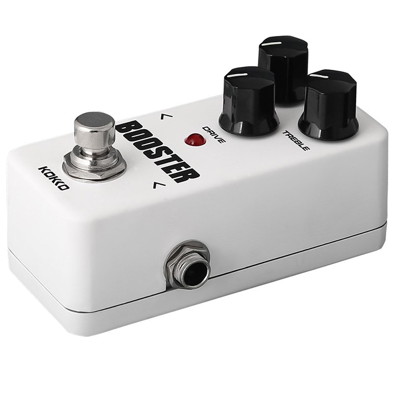 KOKKO FBS2 Mini Booster Pedal Portable 2-Band EQ Guitar Effect Pedal Guitar Parts & Accessories 