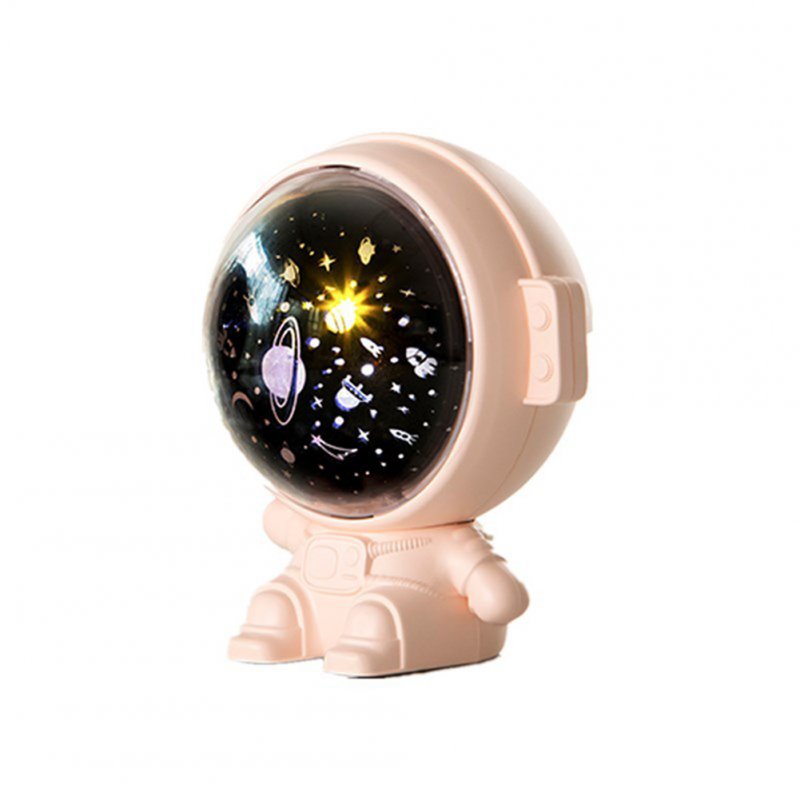 Astronaut Led Star Projector USB Charging 360 Degree Rotation Music Projector Lamp Night Light Kids Baby Gifts 