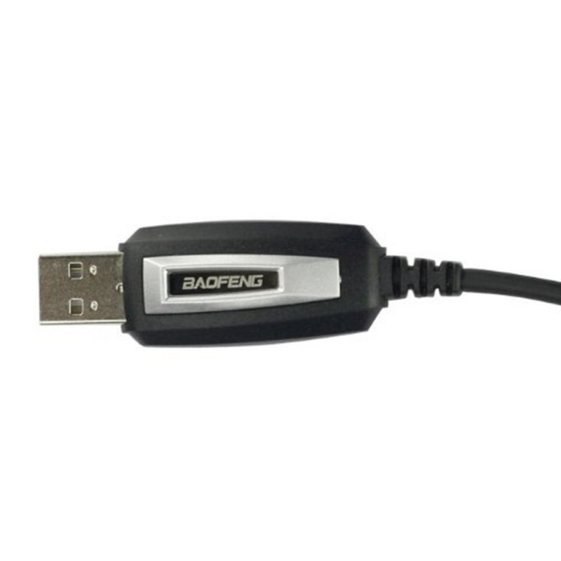 Baofeng USB Programming Cable Accessory for UV-5R/5RA/5R Plus/5RE, UV3R Plus, BF-888S with Driver CD