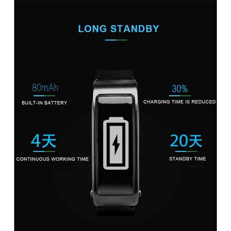 Bluetooth Y3 Color Headset Talk Smart Band Bracelet Heart Rate Monitor Sports Smart Watch Passometer Fitness Tracker Wristband 