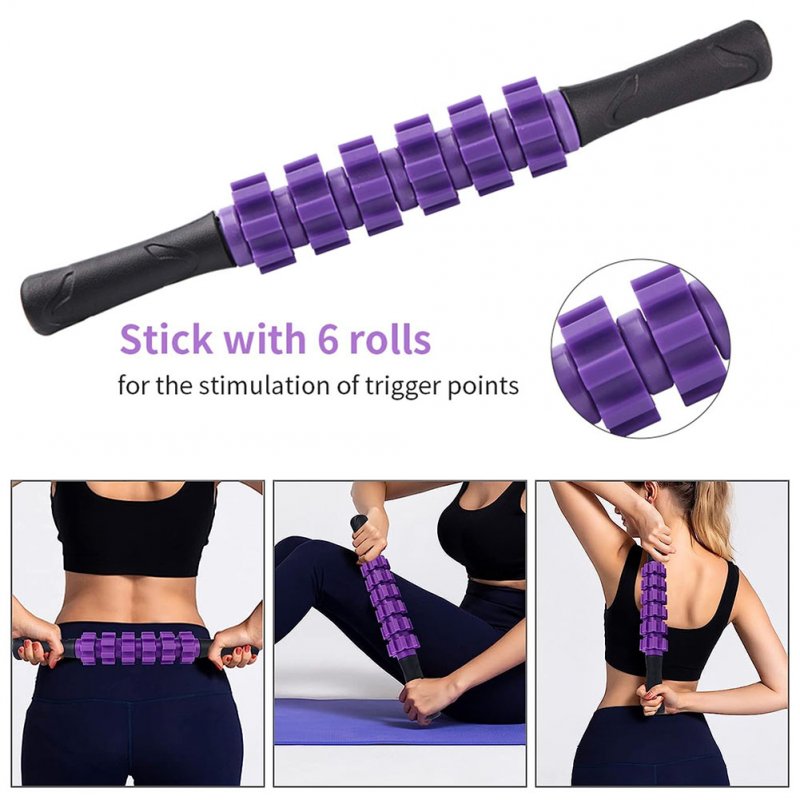 5 In 1 Foam Roller Set For Deep Muscle Massage Trigger Point Foam Roller Massage Roller Massage Ball Stretching Strap For Whole Body Exercise 