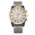 Men Business Quartz Watch - Gray